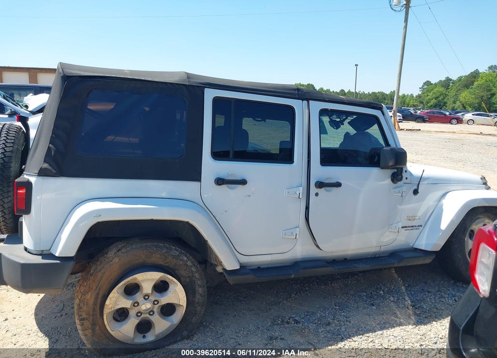 2015 JEEP WRANGLER UNLIMITED SAHARA VIN: 1C4BJWEG8FL591653