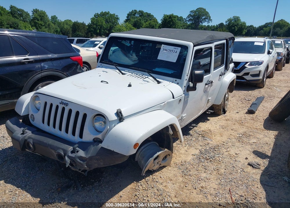 2015 JEEP WRANGLER UNLIMITED SAHARA VIN: 1C4BJWEG8FL591653