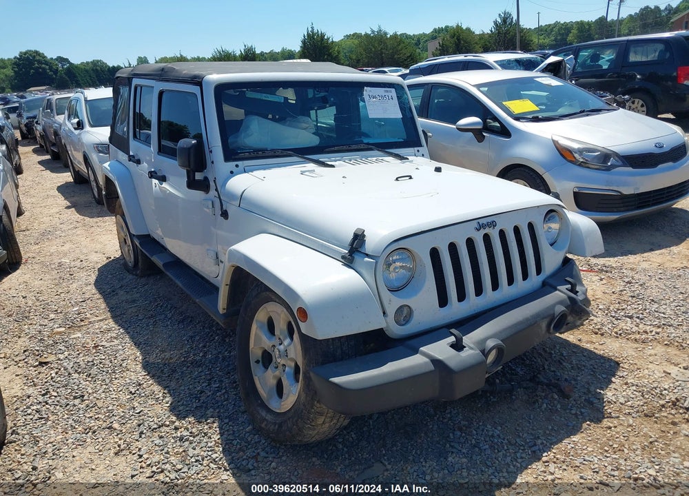 2015 JEEP WRANGLER UNLIMITED SAHARA VIN: 1C4BJWEG8FL591653