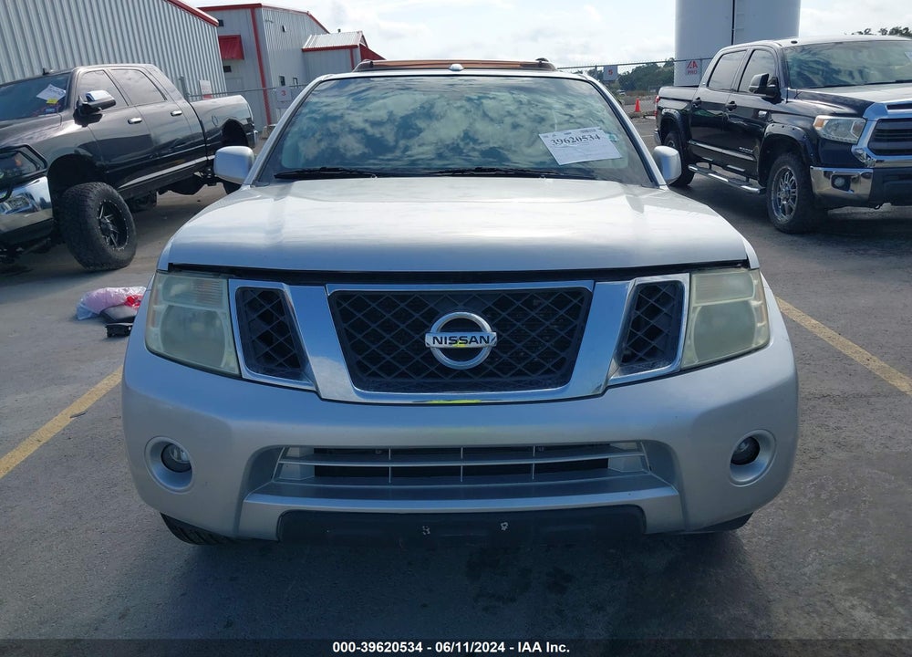 2011 NISSAN PATHFINDER LE VIN: 5N1AR1NN3BC624571