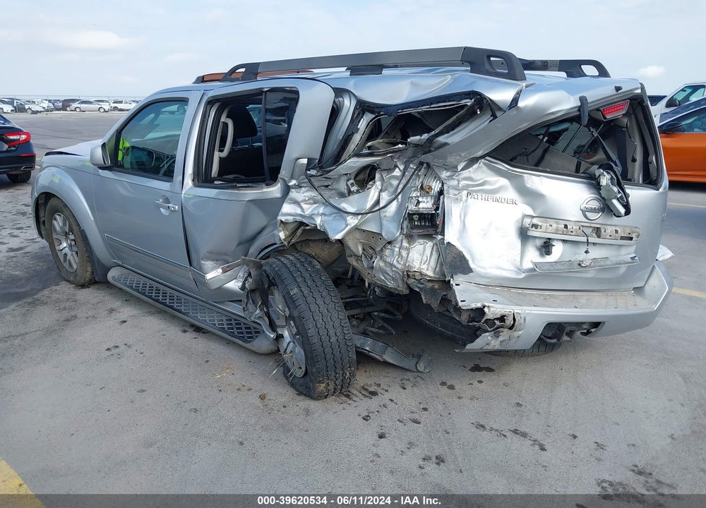 2011 NISSAN PATHFINDER LE VIN: 5N1AR1NN3BC624571