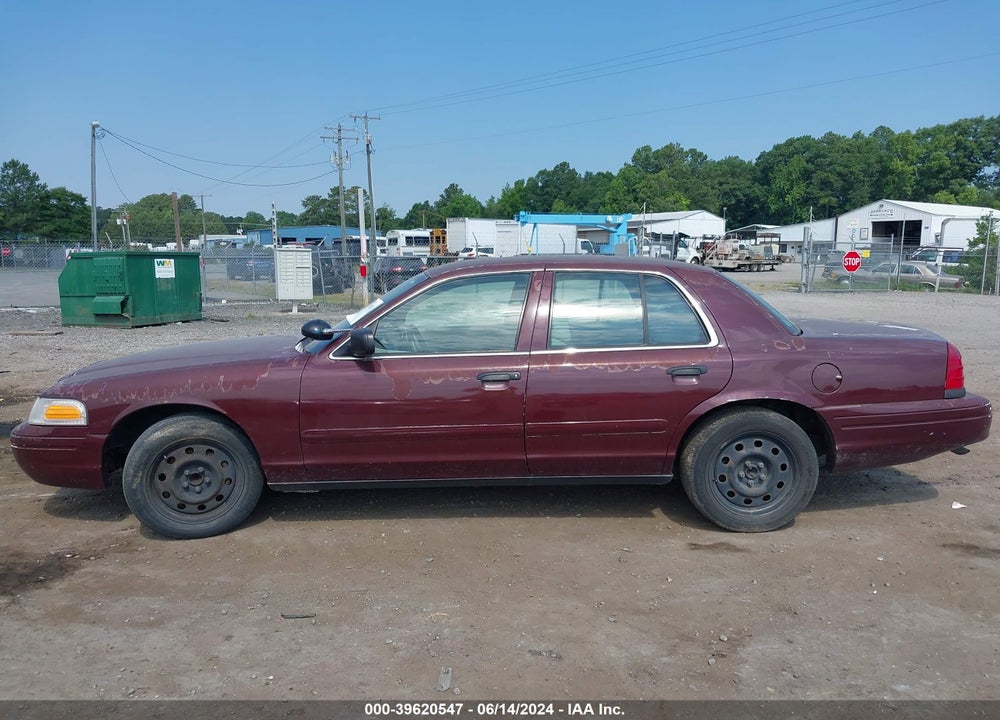 2007 FORD CROWN VICTORIA POLICE/POLICE INTERCEPTOR VIN: 2FAHP71W87X123007