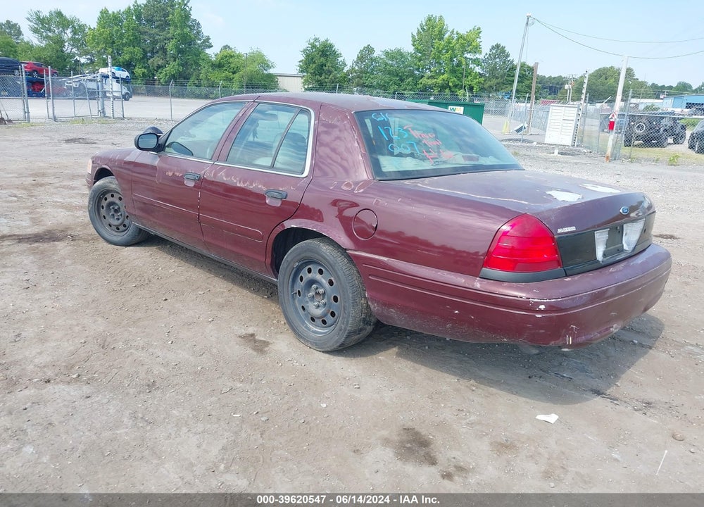 2007 FORD CROWN VICTORIA POLICE/POLICE INTERCEPTOR VIN: 2FAHP71W87X123007