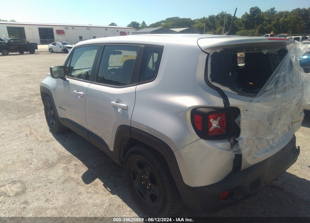 2016 JEEP RENEGADE SPORT VIN: ZACCJAAT1GPD55689
