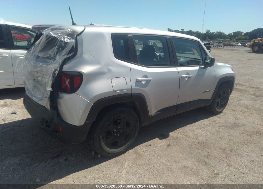 2016 JEEP RENEGADE SPORT VIN: ZACCJAAT1GPD55689