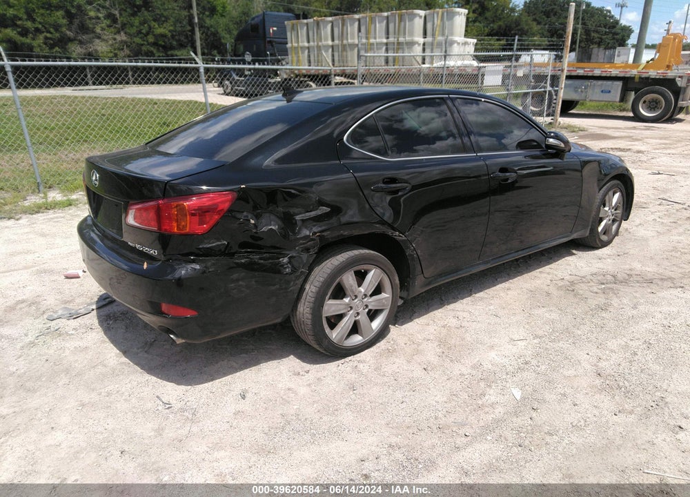 2009 LEXUS IS 250 VIN: JTHCK262892031539