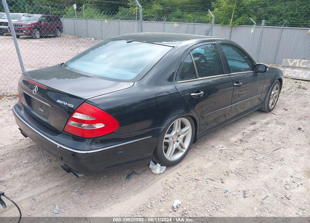 2004 MERCEDES-BENZ E 55 AMG VIN: WDBUF76J74A582718