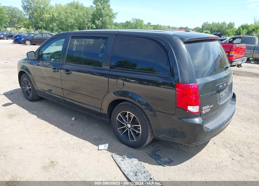 2017 DODGE GRAND CARAVAN SXT VIN: 2C4RDGCG7HR639877