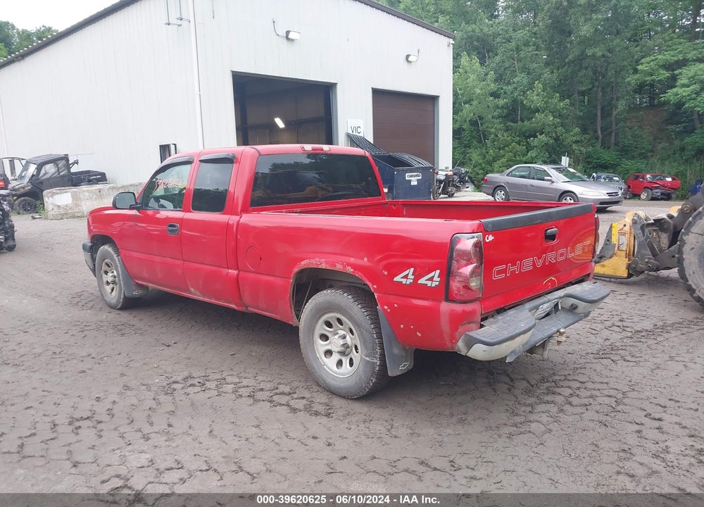 2007 CHEVROLET SILVERADO 1500 CLASSIC WORK TRUCK VIN: 1GCEK19Z97Z116018