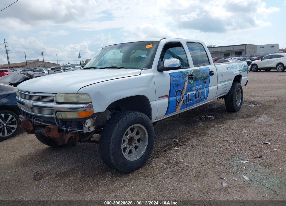 2002 CHEVROLET SILVERADO 2500HD VIN: 1GCHC23U82F245620
