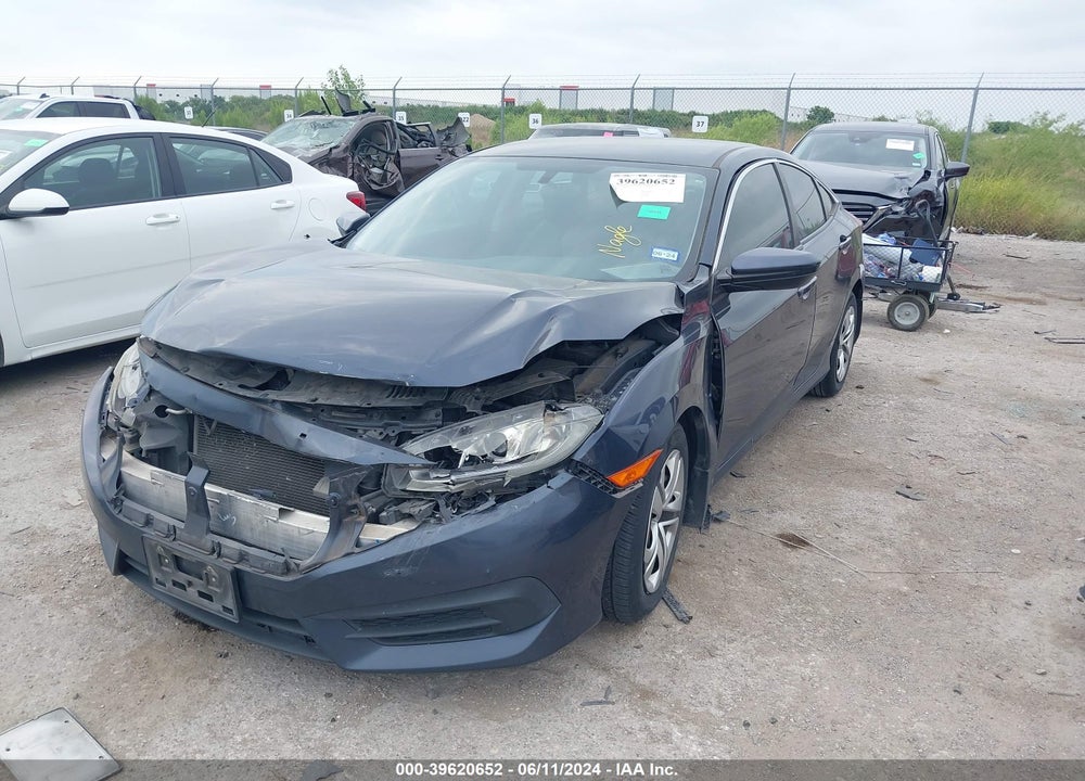 2016 HONDA CIVIC LX VIN: 19XFC2F55GE041547