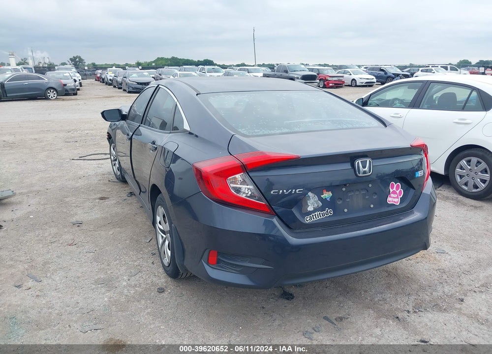 2016 HONDA CIVIC LX VIN: 19XFC2F55GE041547
