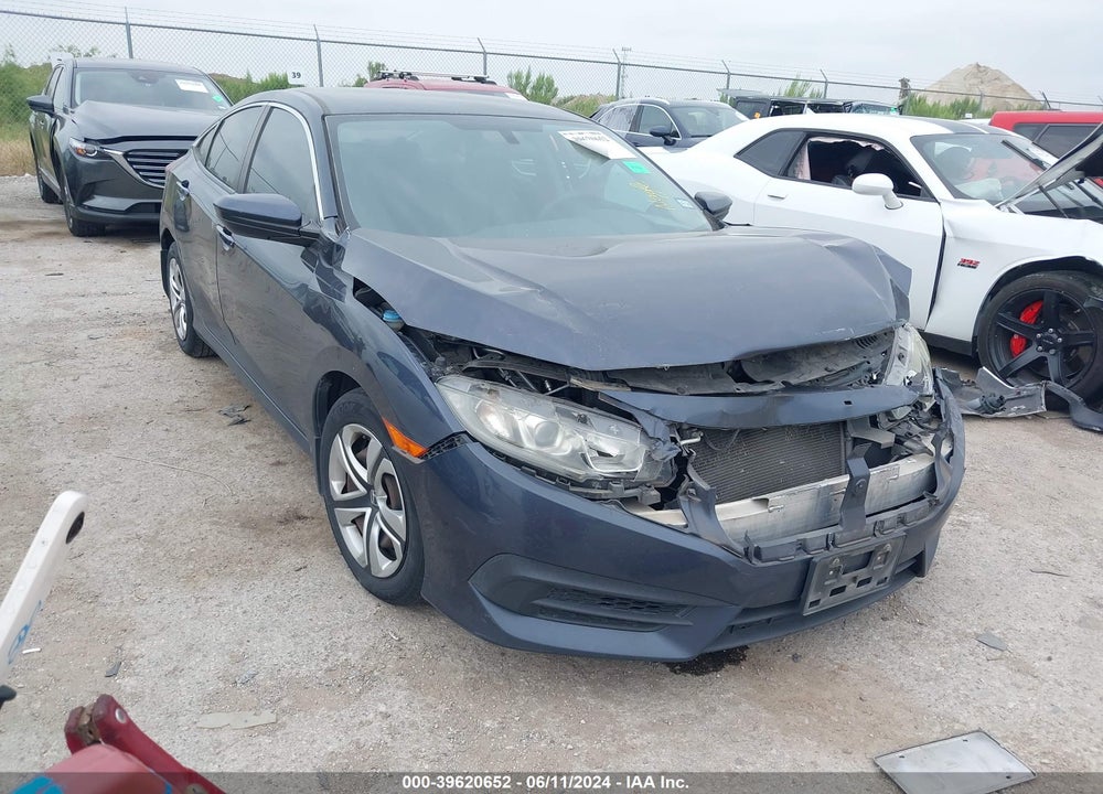 2016 HONDA CIVIC LX VIN: 19XFC2F55GE041547