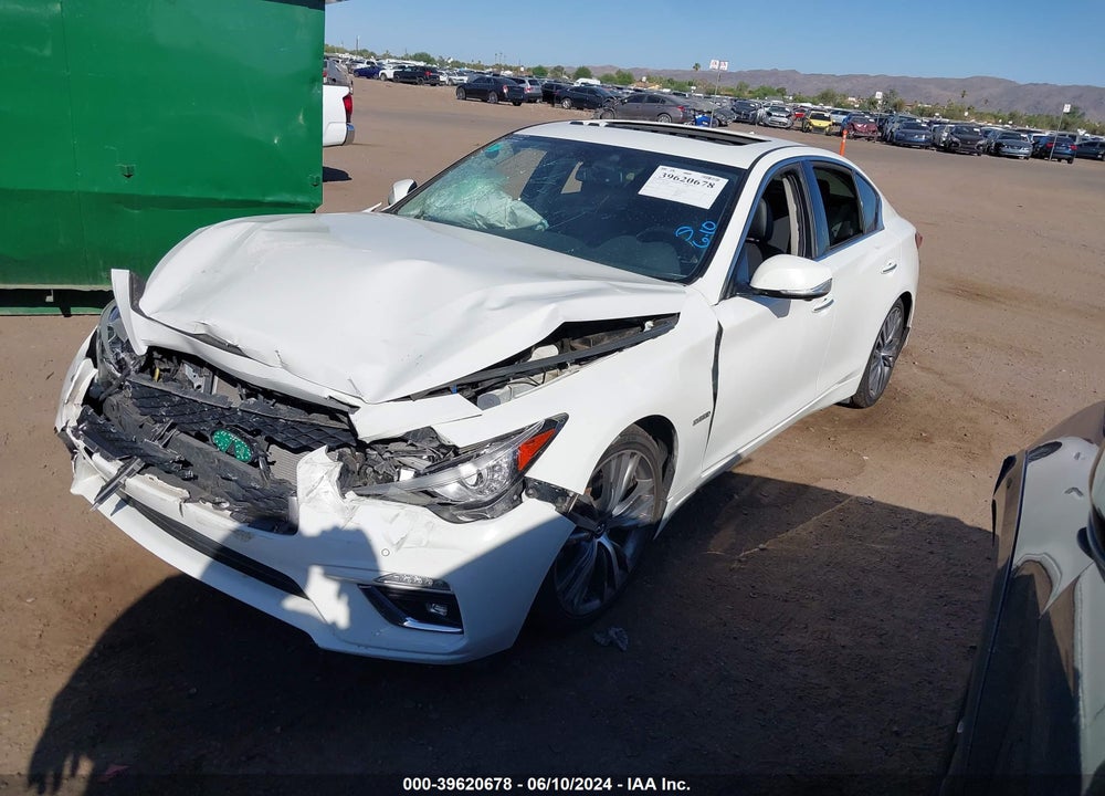 2018 INFINITI Q50 HYBRID LUXE VIN: JN1AV7AP6JM160035