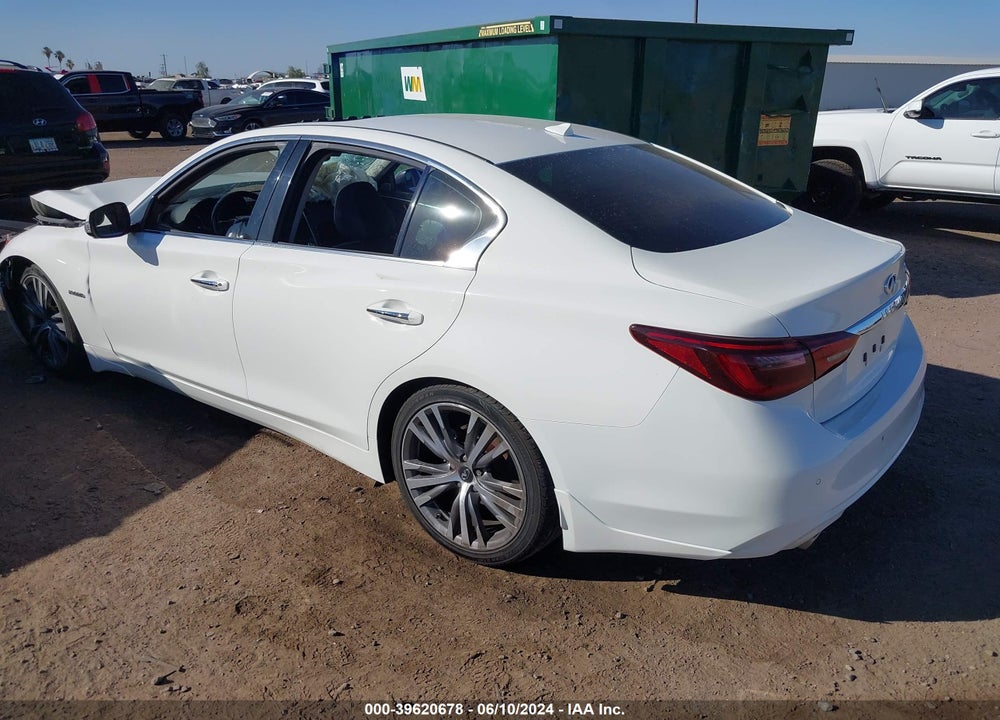 2018 INFINITI Q50 HYBRID LUXE VIN: JN1AV7AP6JM160035