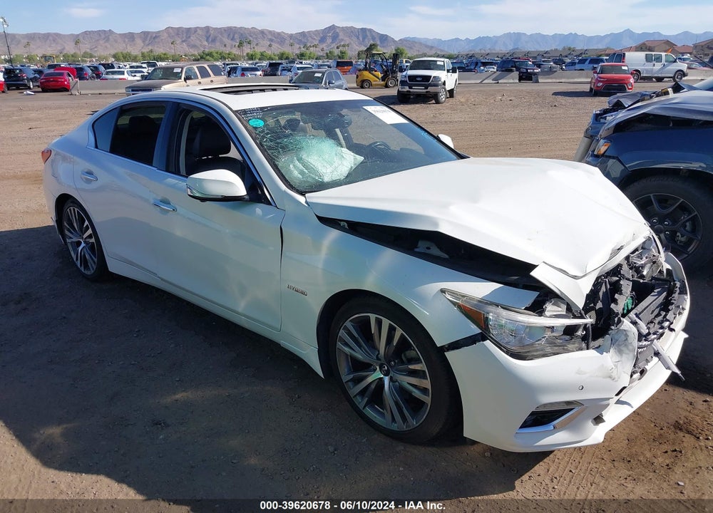 2018 INFINITI Q50 HYBRID LUXE VIN: JN1AV7AP6JM160035