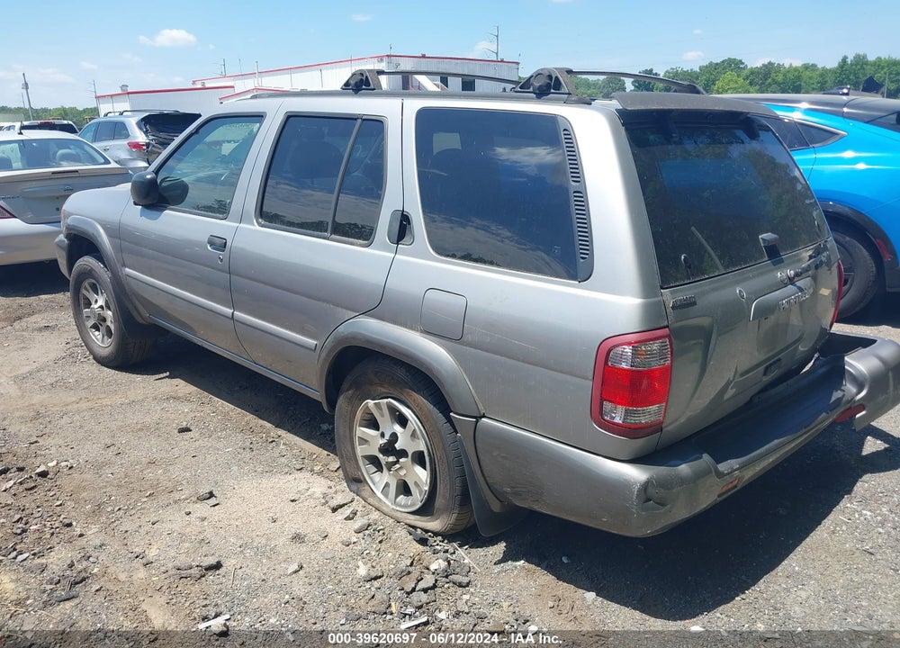 2001 NISSAN PATHFINDER SE VIN: JN8DR09Y41W572093