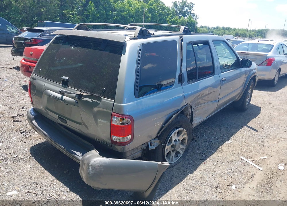 2001 NISSAN PATHFINDER SE VIN: JN8DR09Y41W572093