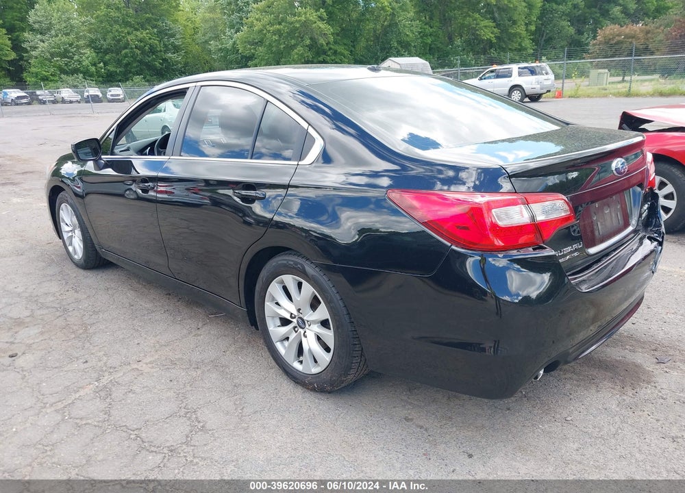 2015 SUBARU LEGACY 2.5I PREMIUM VIN: 4S3BNAD64F3035999