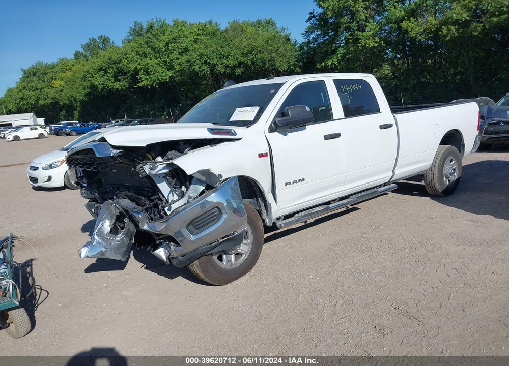 2022 RAM 2500 TRADESMAN 4X4 8' BOX VIN: 3C6UR5HJ3NG144444