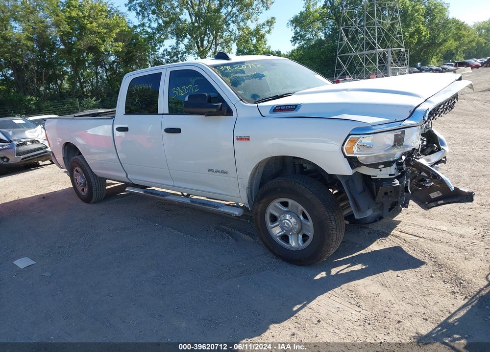 2022 RAM 2500 TRADESMAN 4X4 8' BOX VIN: 3C6UR5HJ3NG144444