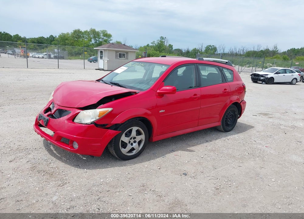 2006 PONTIAC VIBE VIN: 5Y2SL658X6Z408074