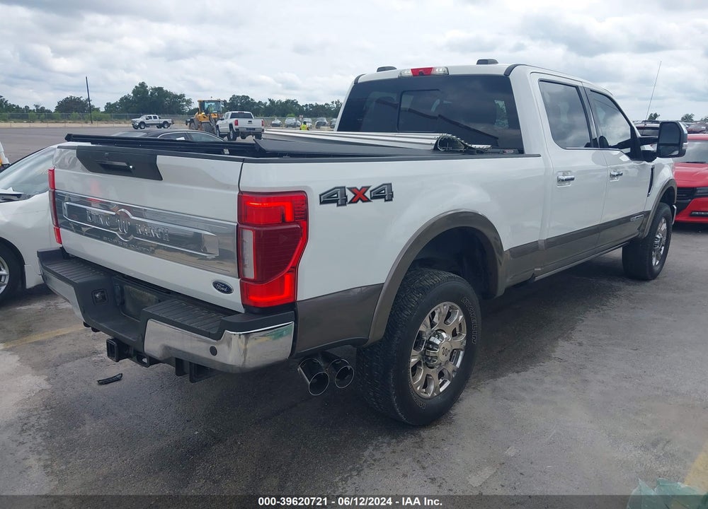 2021 FORD F-250 KING RANCH VIN: 1FT8W2BT4MED19494