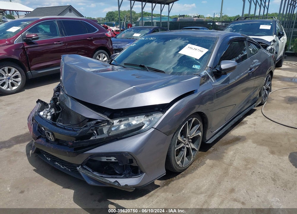 2019 HONDA CIVIC SI VIN: 2HGFC3A55KH750376