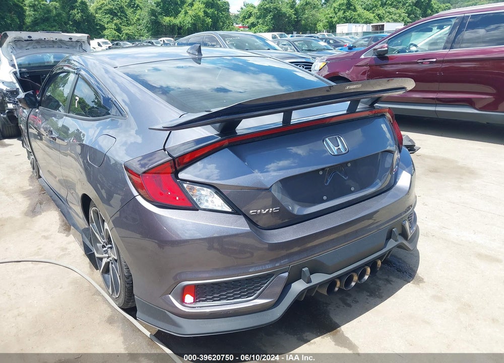 2019 HONDA CIVIC SI VIN: 2HGFC3A55KH750376