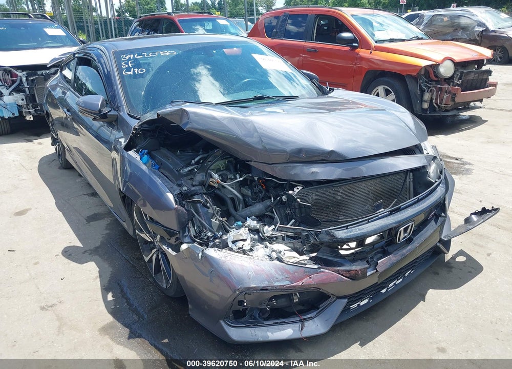 2019 HONDA CIVIC SI VIN: 2HGFC3A55KH750376