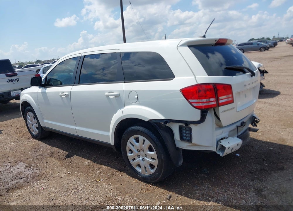 2015 DODGE JOURNEY AMERICAN VALUE PKG VIN: 3C4PDCAB9FT614707