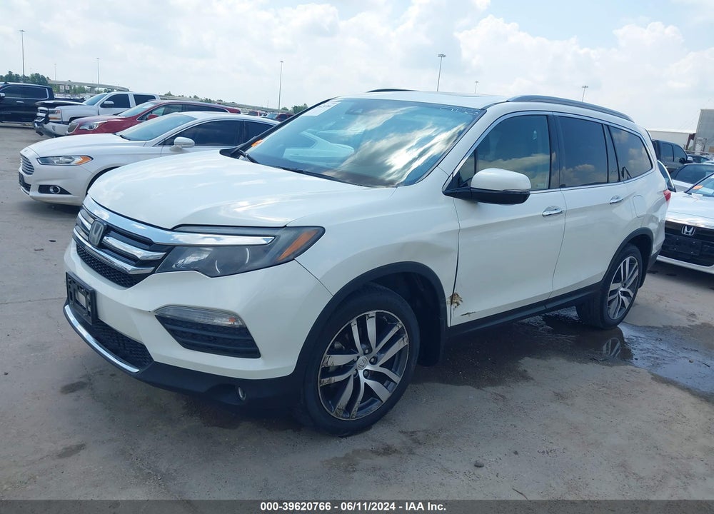 2017 HONDA PILOT ELITE VIN: 5FNYF6H0XHB101116