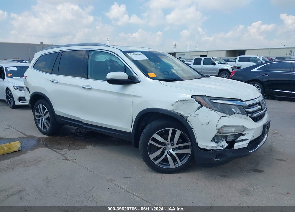 2017 HONDA PILOT ELITE VIN: 5FNYF6H0XHB101116