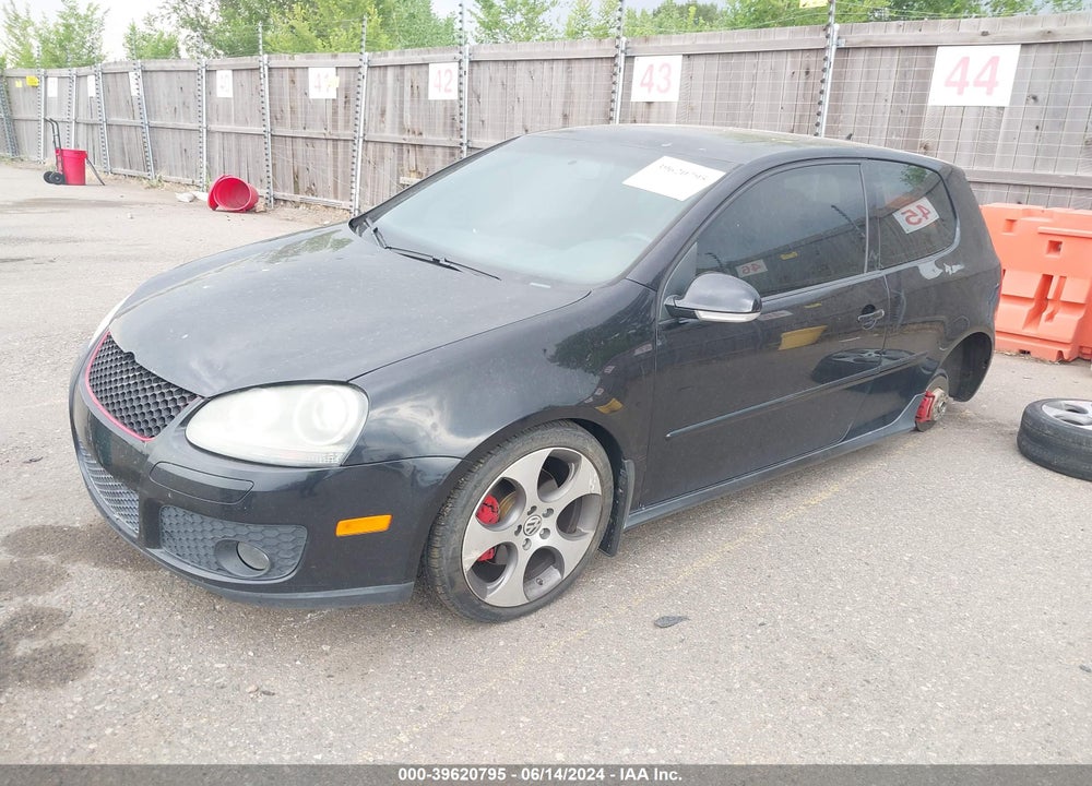 2008 VOLKSWAGEN GTI 2-DOOR VIN: WVWFV71K98W245103