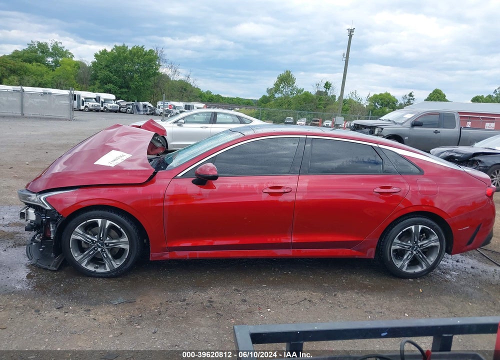 2022 KIA K5 EX VIN: 5XXG34J27NG088581