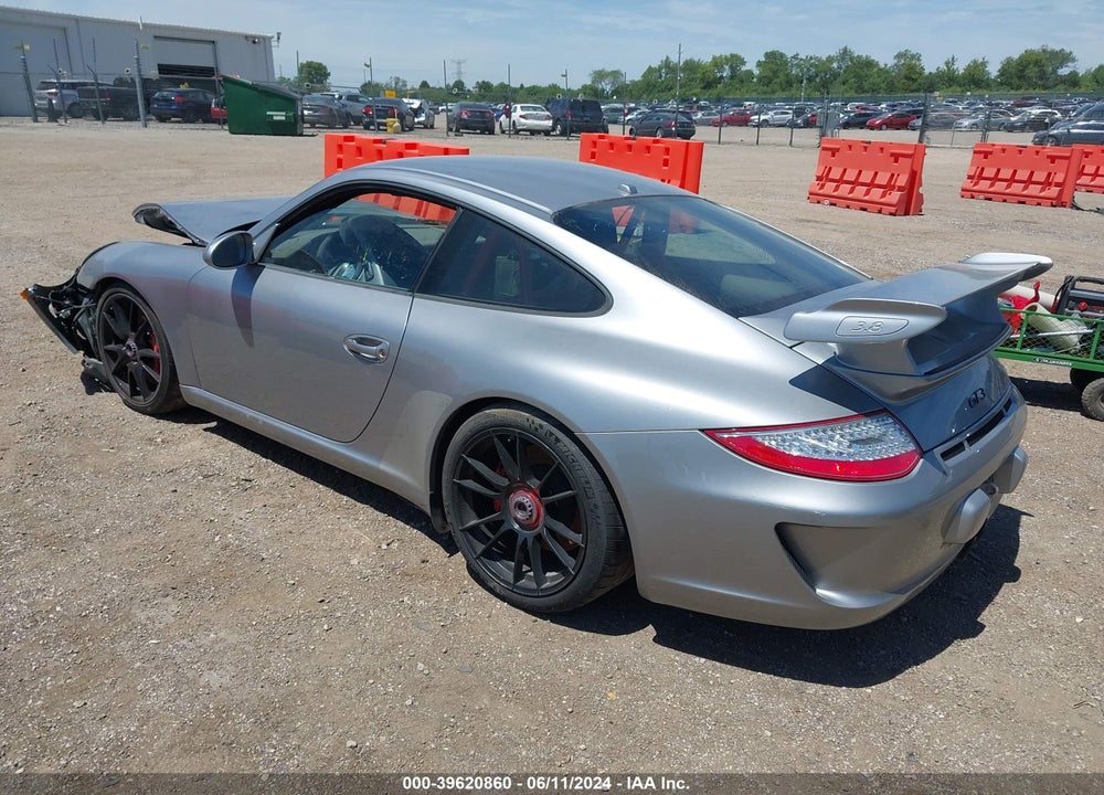 2011 PORSCHE 911 GT3 VIN: WP0AC2A98BS783452