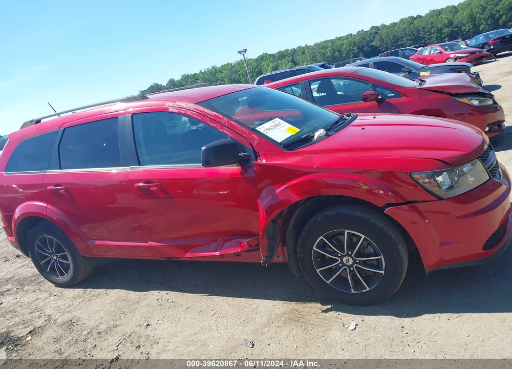 2018 DODGE JOURNEY SE VIN: 3C4PDCAB5JT208738