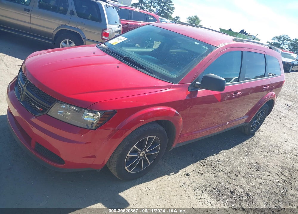 2018 DODGE JOURNEY SE VIN: 3C4PDCAB5JT208738