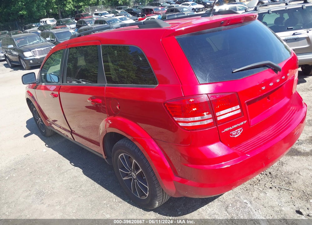 2018 DODGE JOURNEY SE VIN: 3C4PDCAB5JT208738