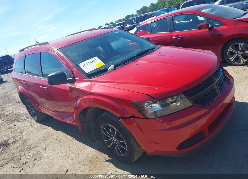 2018 DODGE JOURNEY SE VIN: 3C4PDCAB5JT208738