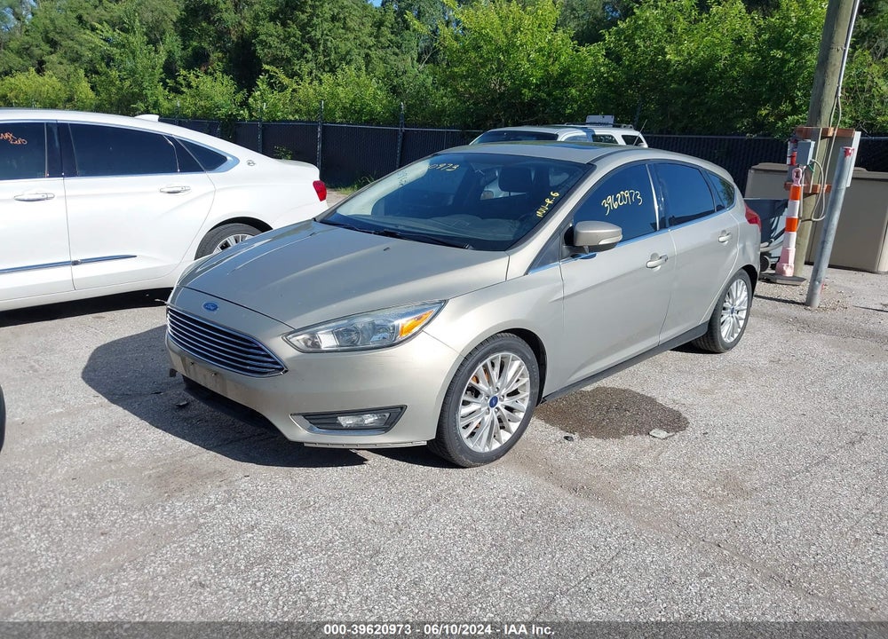 2015 FORD FOCUS TITANIUM VIN: 1FADP3N2XFL293704