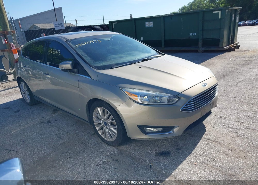 2015 FORD FOCUS TITANIUM VIN: 1FADP3N2XFL293704