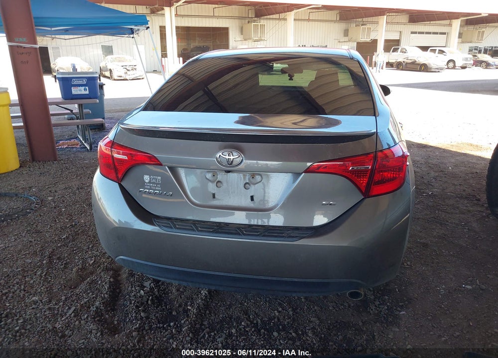 2018 TOYOTA COROLLA SE VIN: 2T1BURHE6JC039782