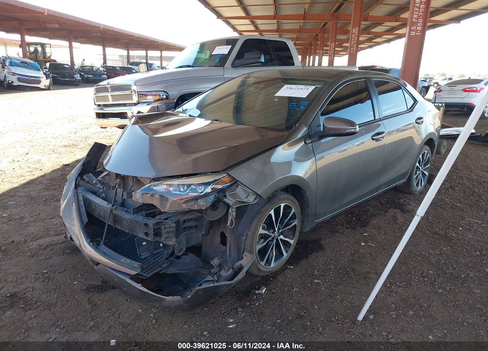 2018 TOYOTA COROLLA SE VIN: 2T1BURHE6JC039782