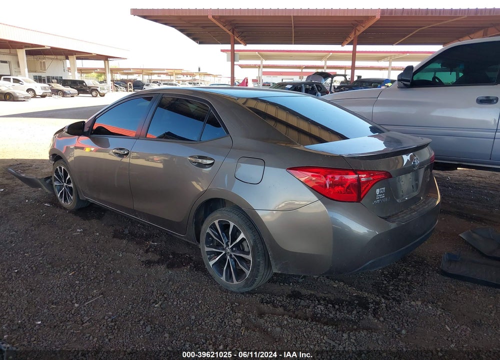 2018 TOYOTA COROLLA SE VIN: 2T1BURHE6JC039782
