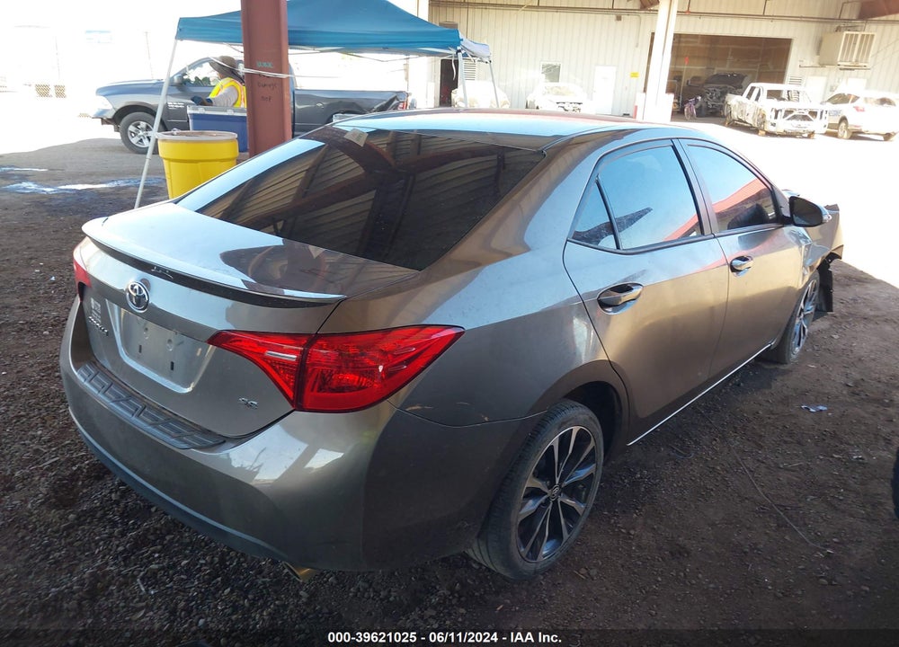2018 TOYOTA COROLLA SE VIN: 2T1BURHE6JC039782