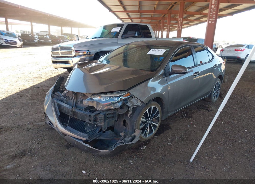 2018 TOYOTA COROLLA SE VIN: 2T1BURHE6JC039782