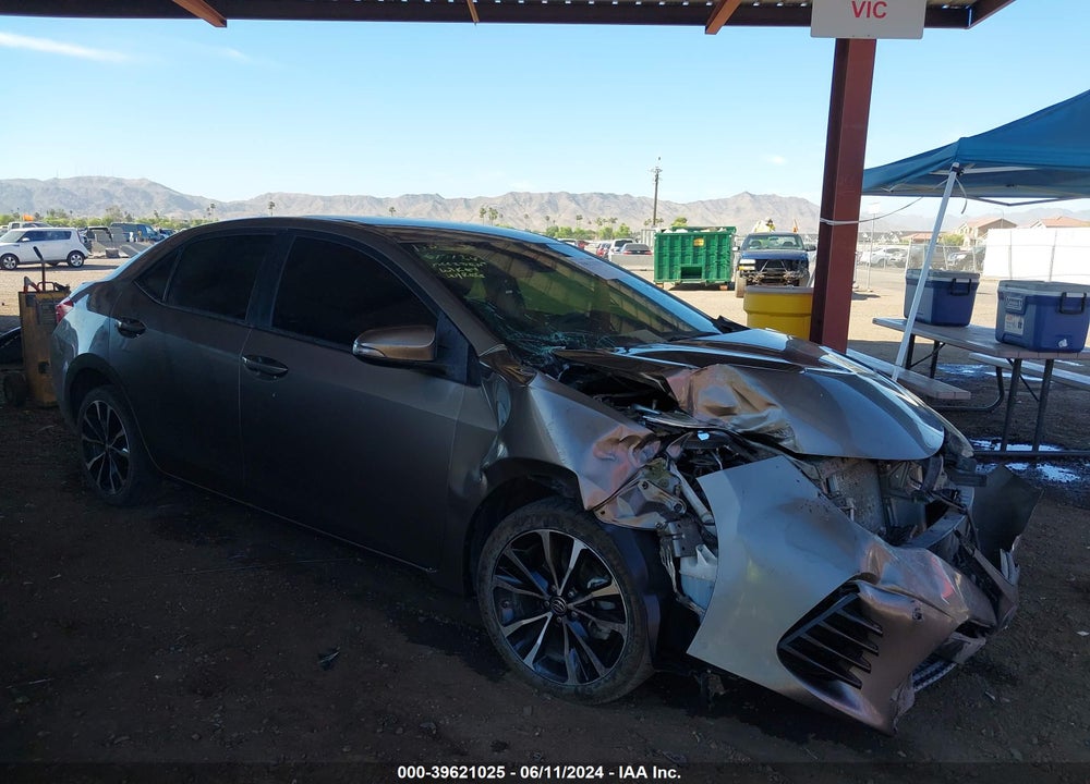 2018 TOYOTA COROLLA SE VIN: 2T1BURHE6JC039782
