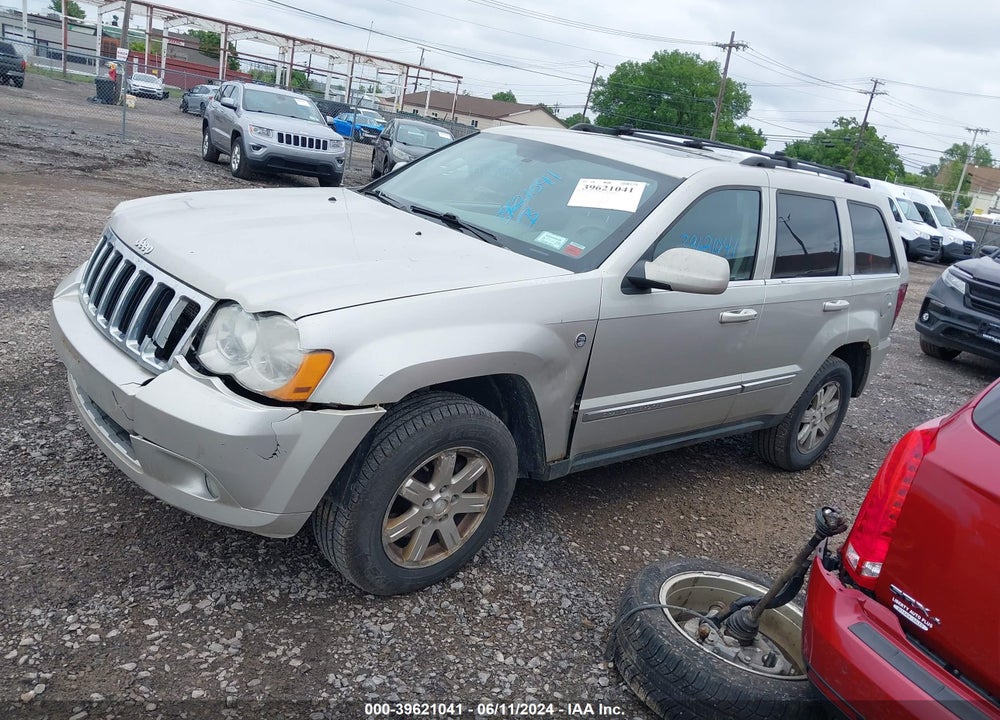 2008 JEEP GRAND CHEROKEE LIMITED VIN: 1J8HR58N68C126498