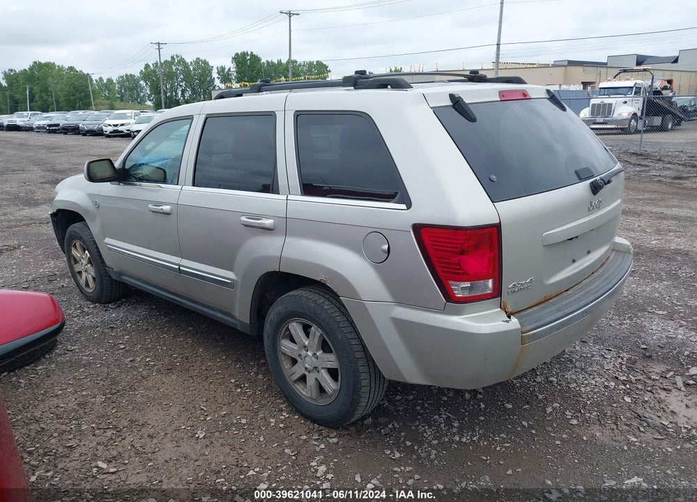 2008 JEEP GRAND CHEROKEE LIMITED VIN: 1J8HR58N68C126498